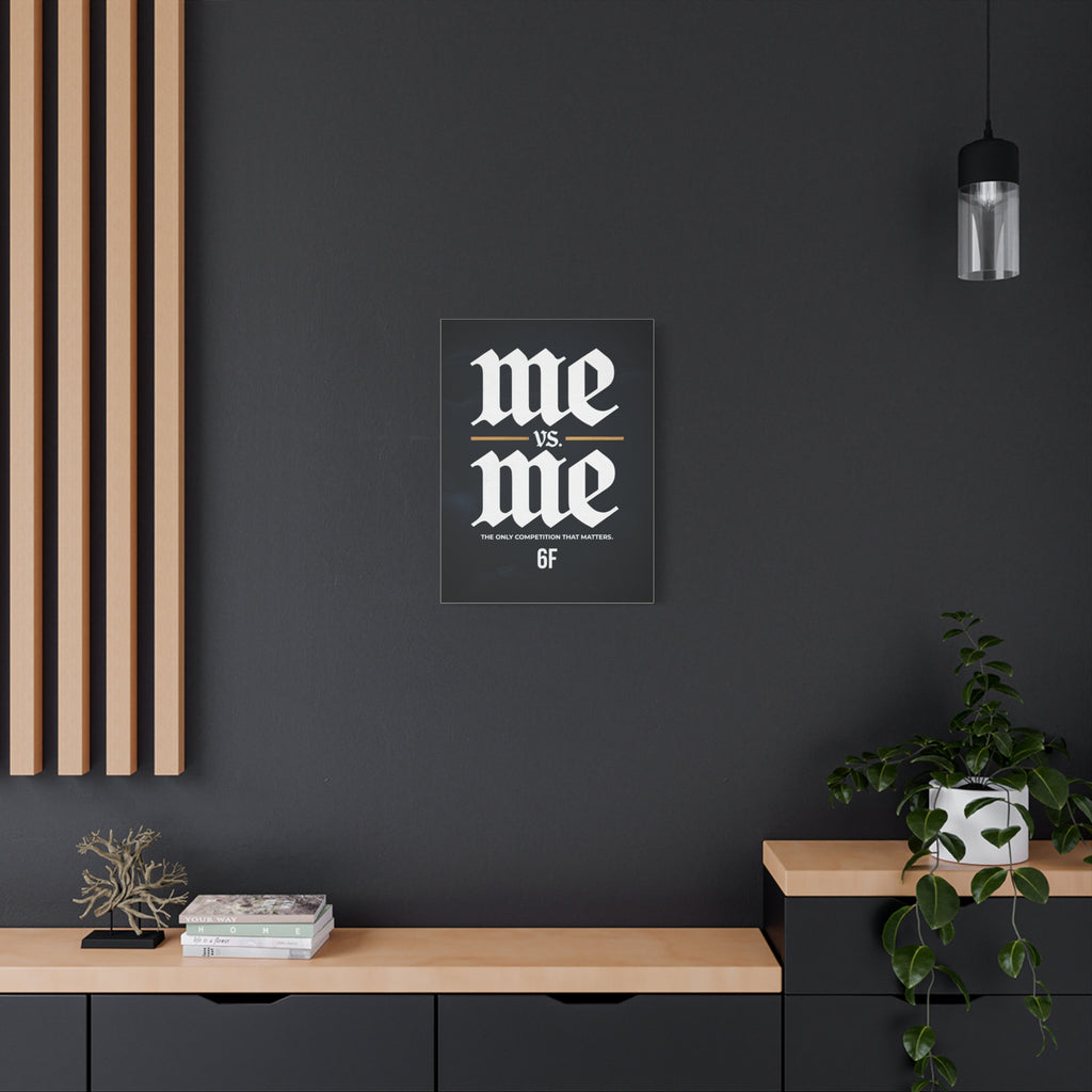 Me vs. Me Canvas