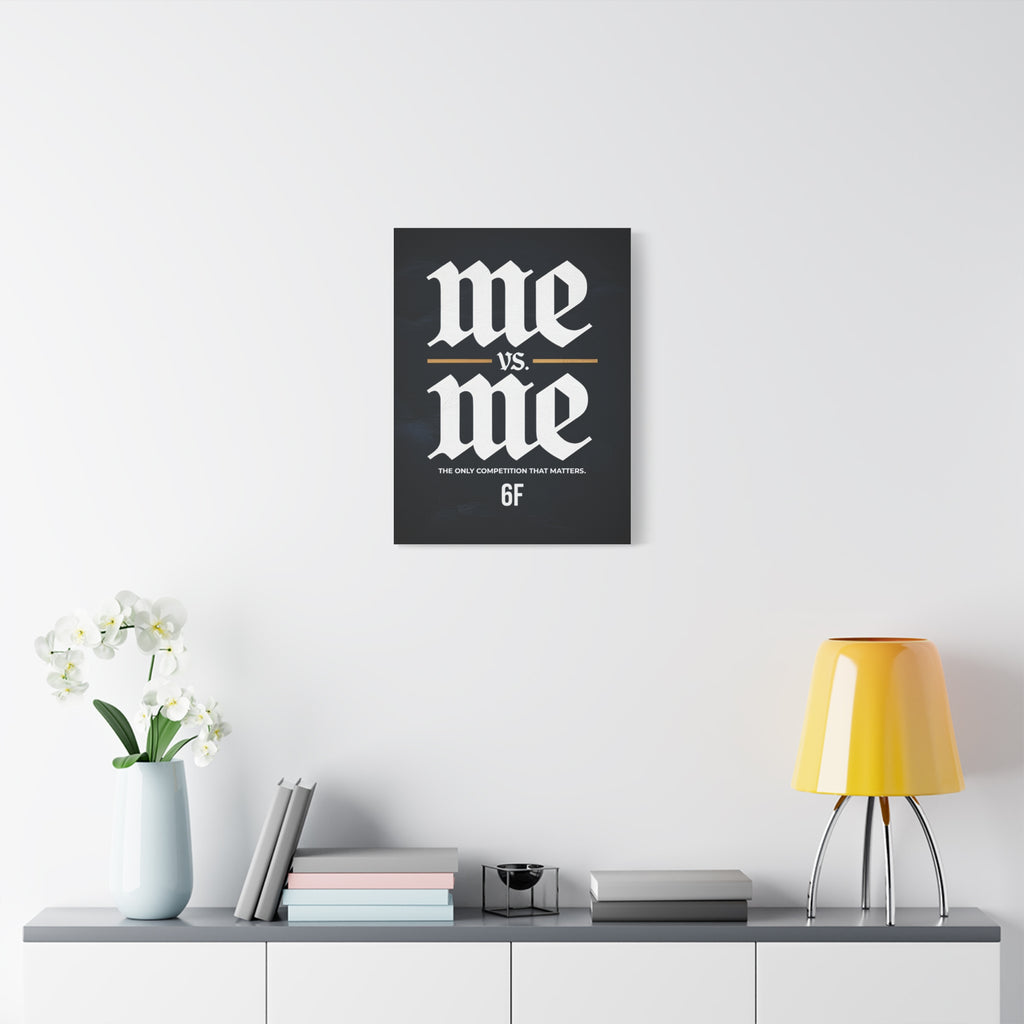 Me vs. Me Canvas