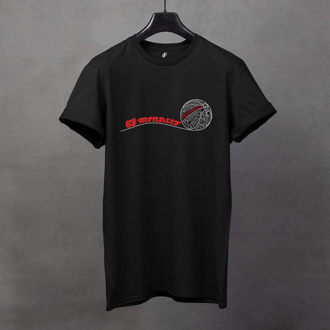 6F Mindset Warped Basketball Tee