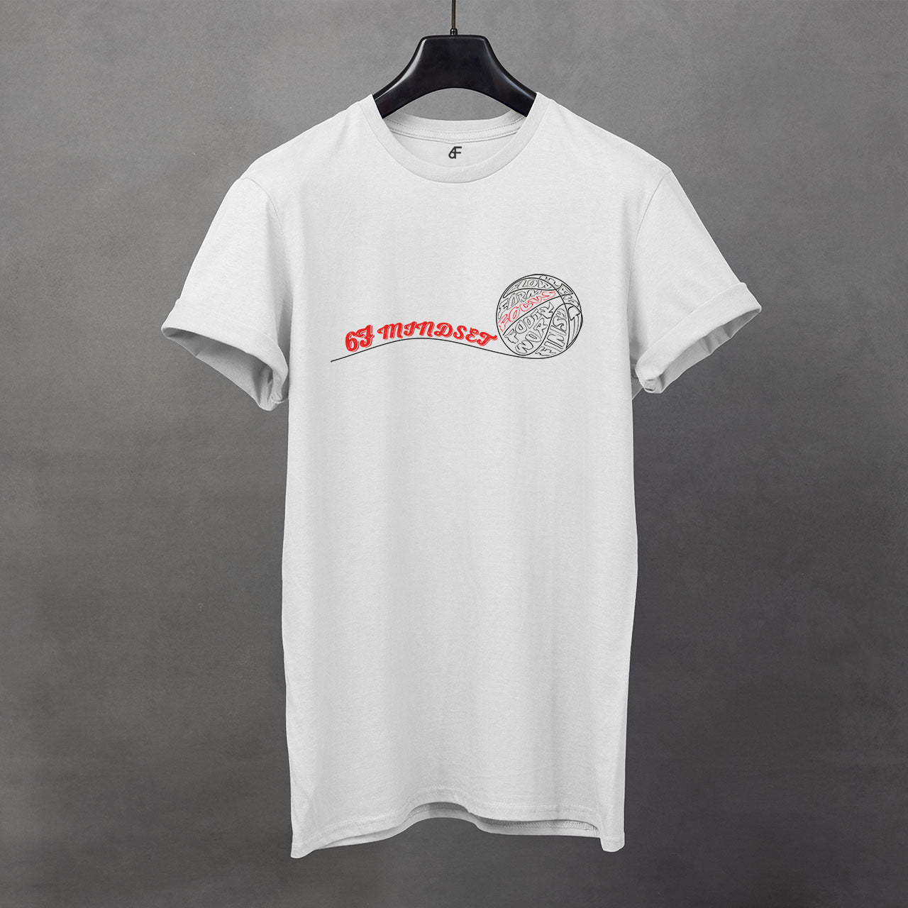 6F Mindset Warped Basketball Tee