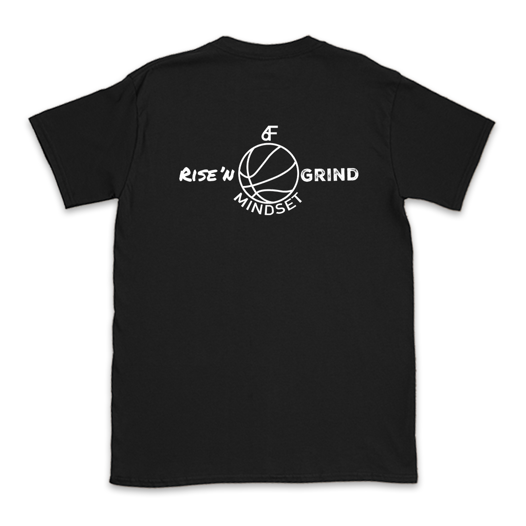 Rise and Grind Basketball Tee