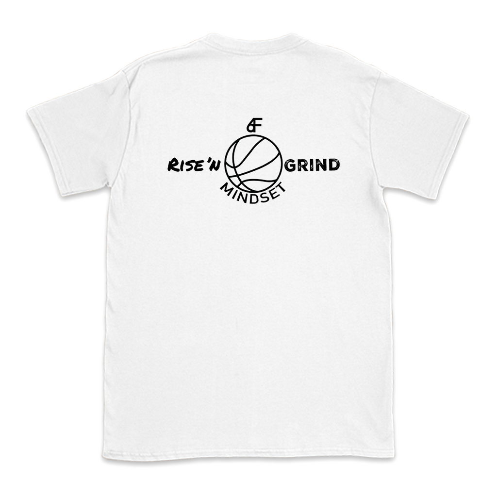 Rise and Grind Basketball Tee