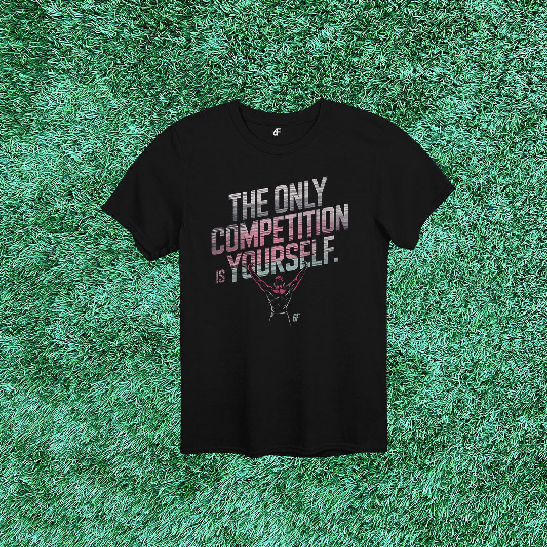 6F The Only Competition is Yourself Tri-Color Victory Tee