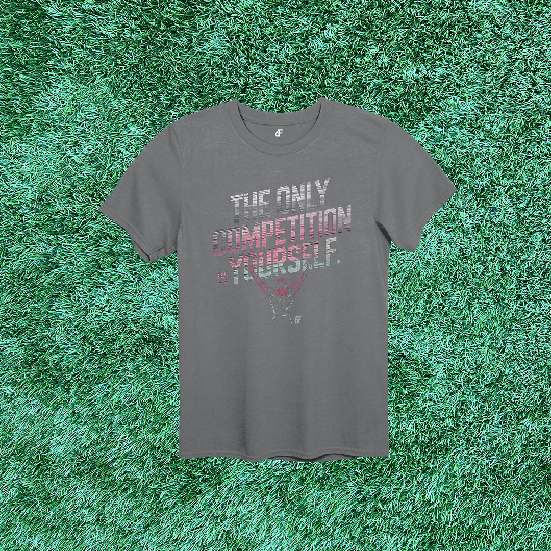 6F The Only Competition is Yourself Tri-Color Victory Tee