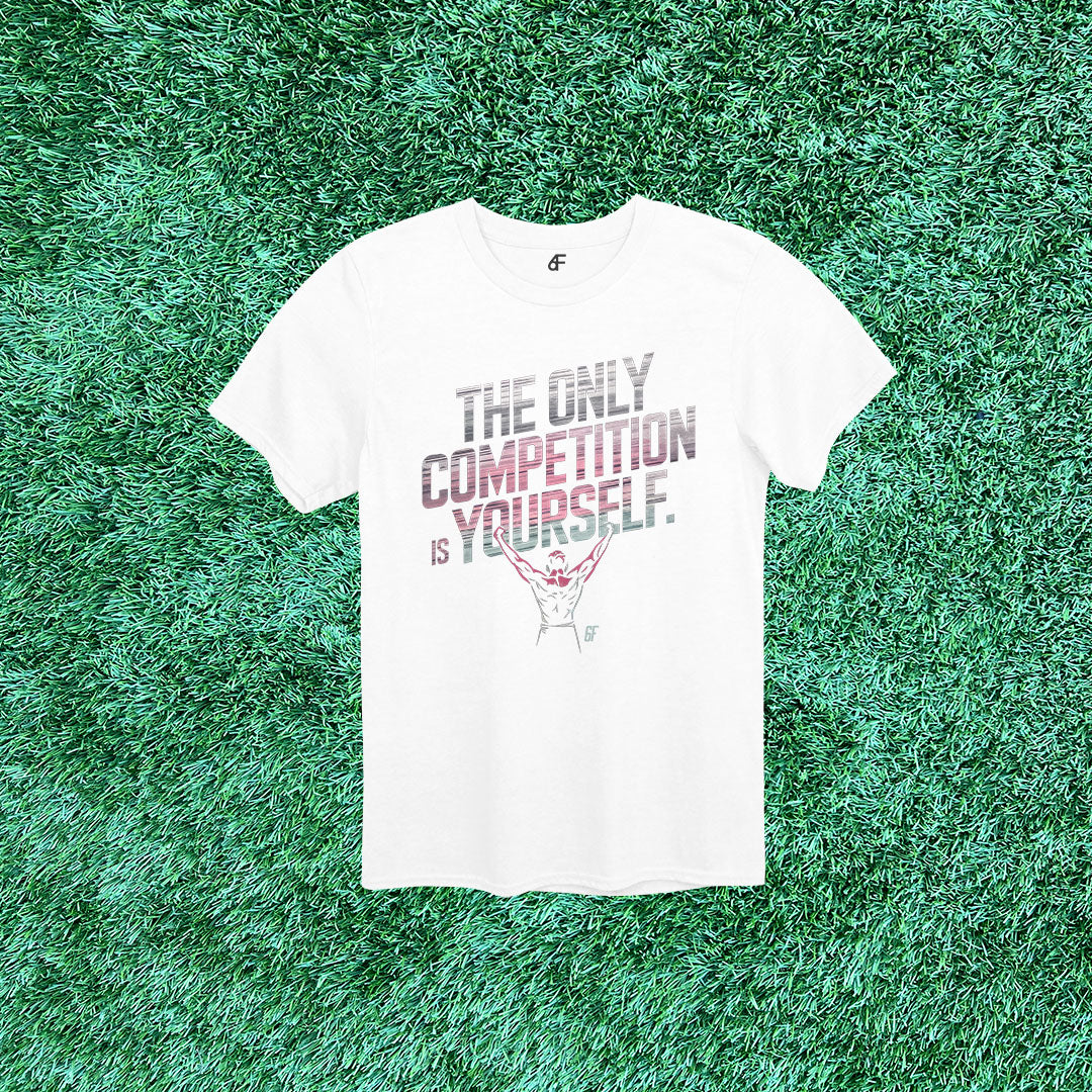 6F The Only Competition is Yourself Tri-Color Victory Tee