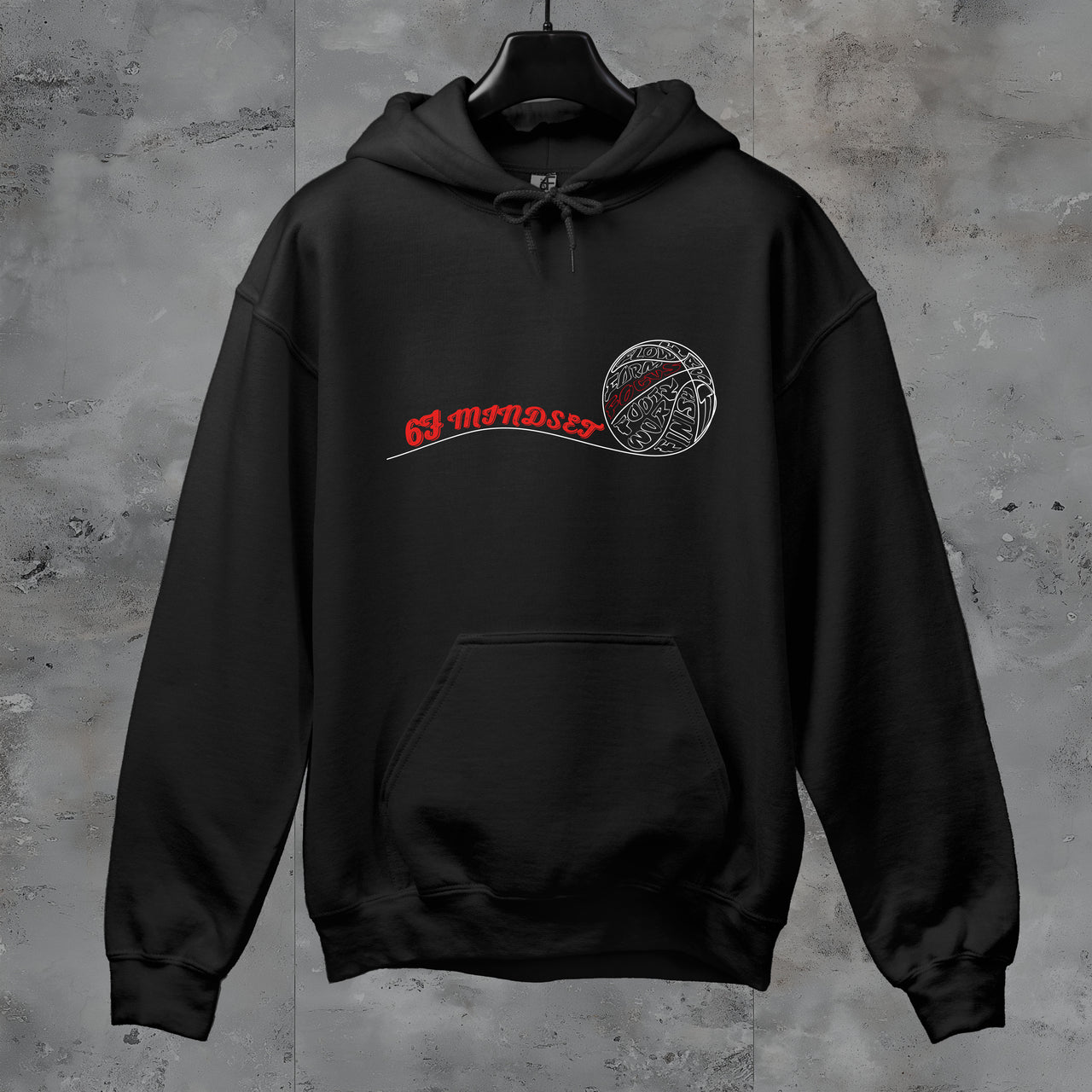 6F Mindset Warp Hoodie - Curved Focus