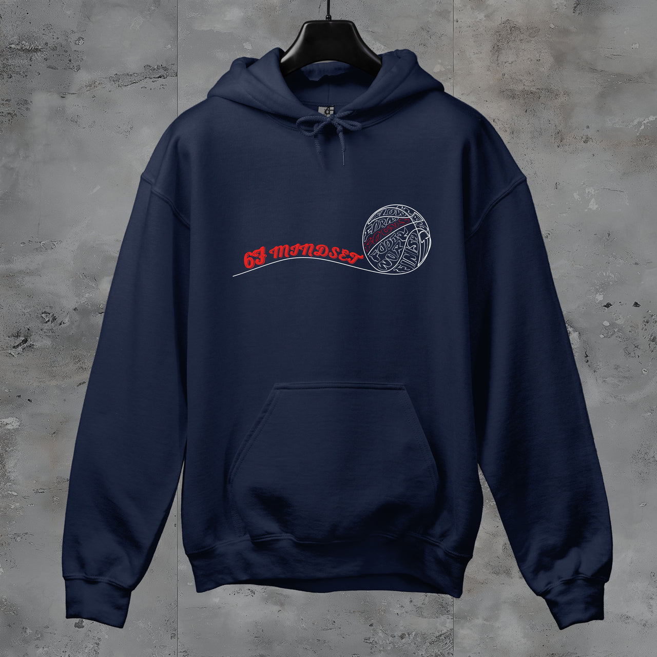 6F Mindset Warp Hoodie - Curved Focus