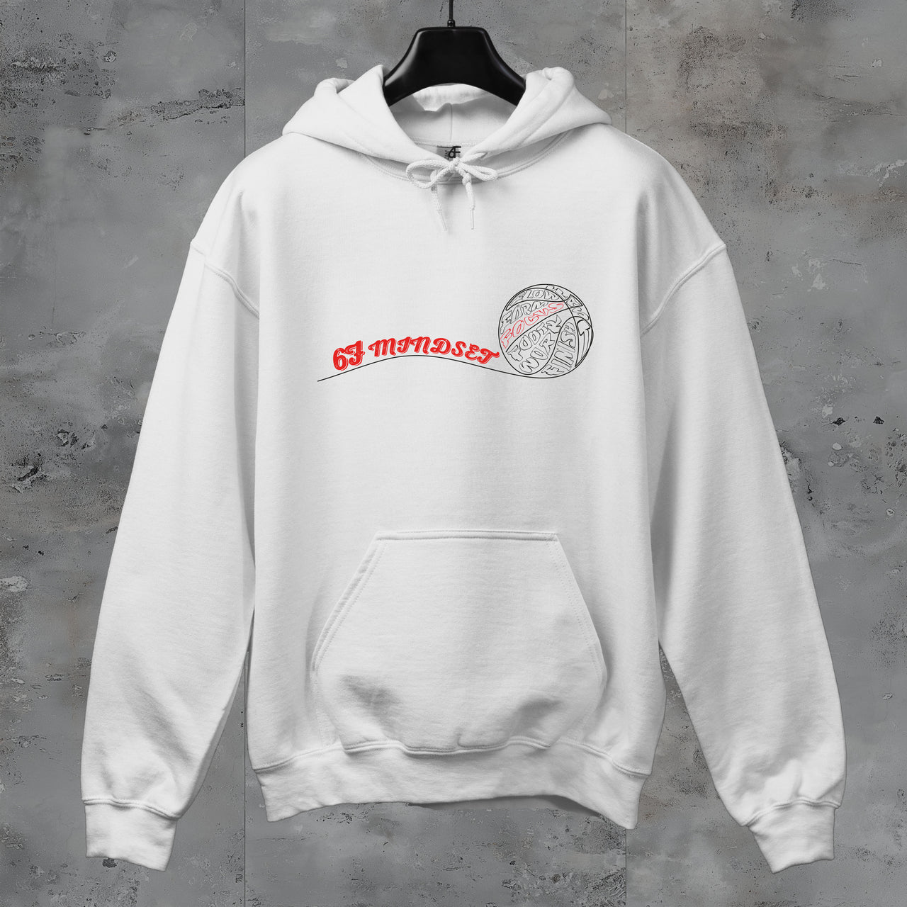 6F Mindset Warp Hoodie - Curved Focus
