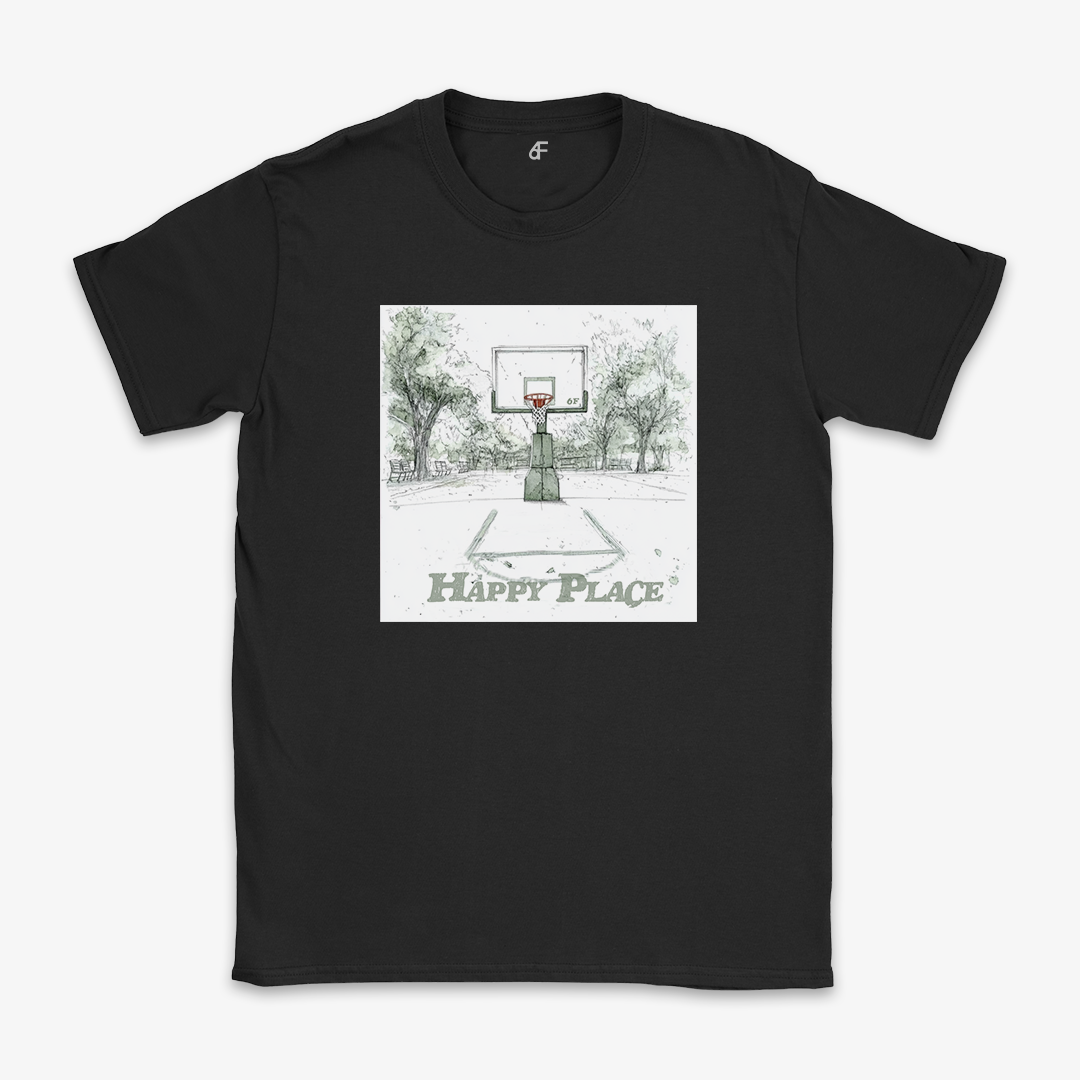 Happy Place Basketball Tee