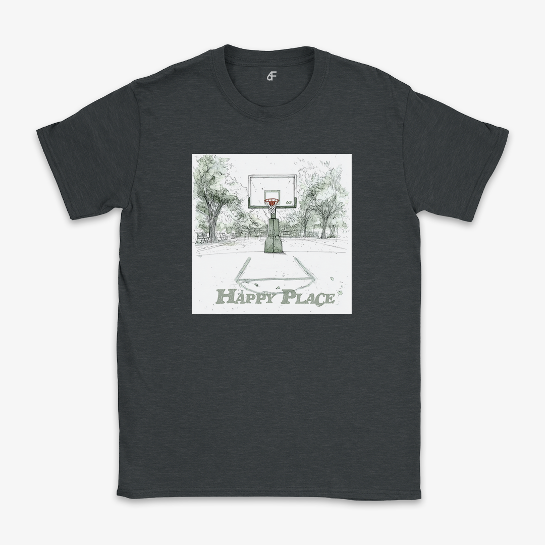 Happy Place Basketball Tee