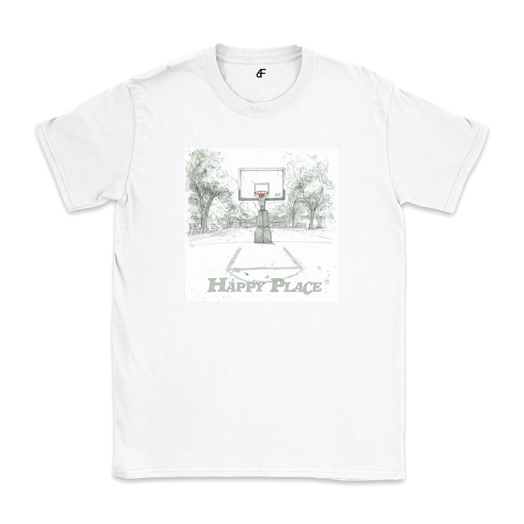 Happy Place Basketball Tee