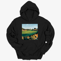 Thumbnail for Happy Place Golf Hoodie – 6F Tranquil Golf Pullover