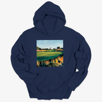 Thumbnail for Happy Place Golf Hoodie – 6F Tranquil Golf Pullover