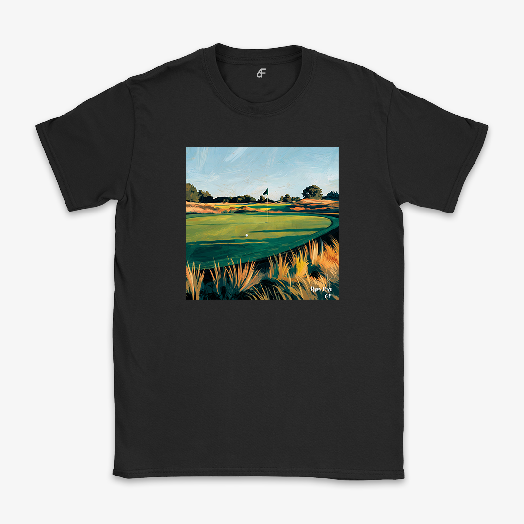 Happy Place Golf Tee