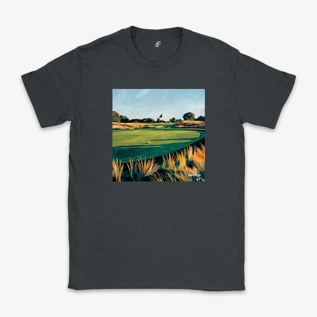 Happy Place Golf Tee