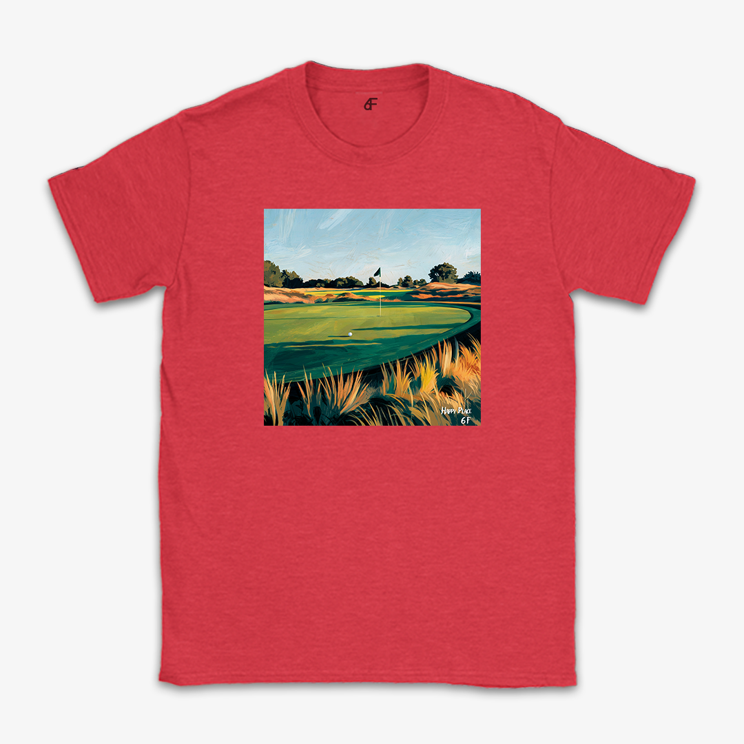 Happy Place Golf Tee