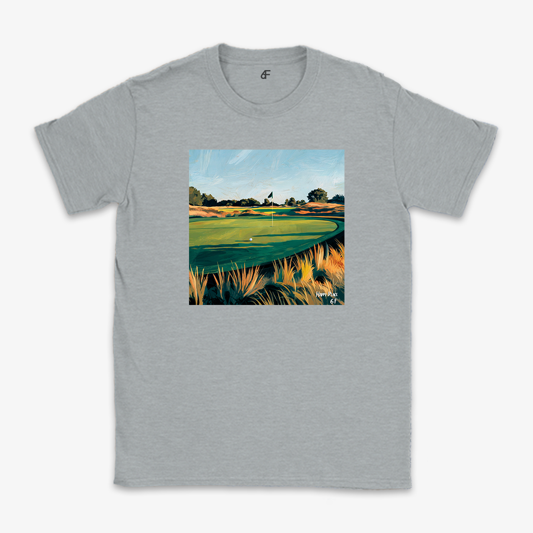 Happy Place Golf Tee