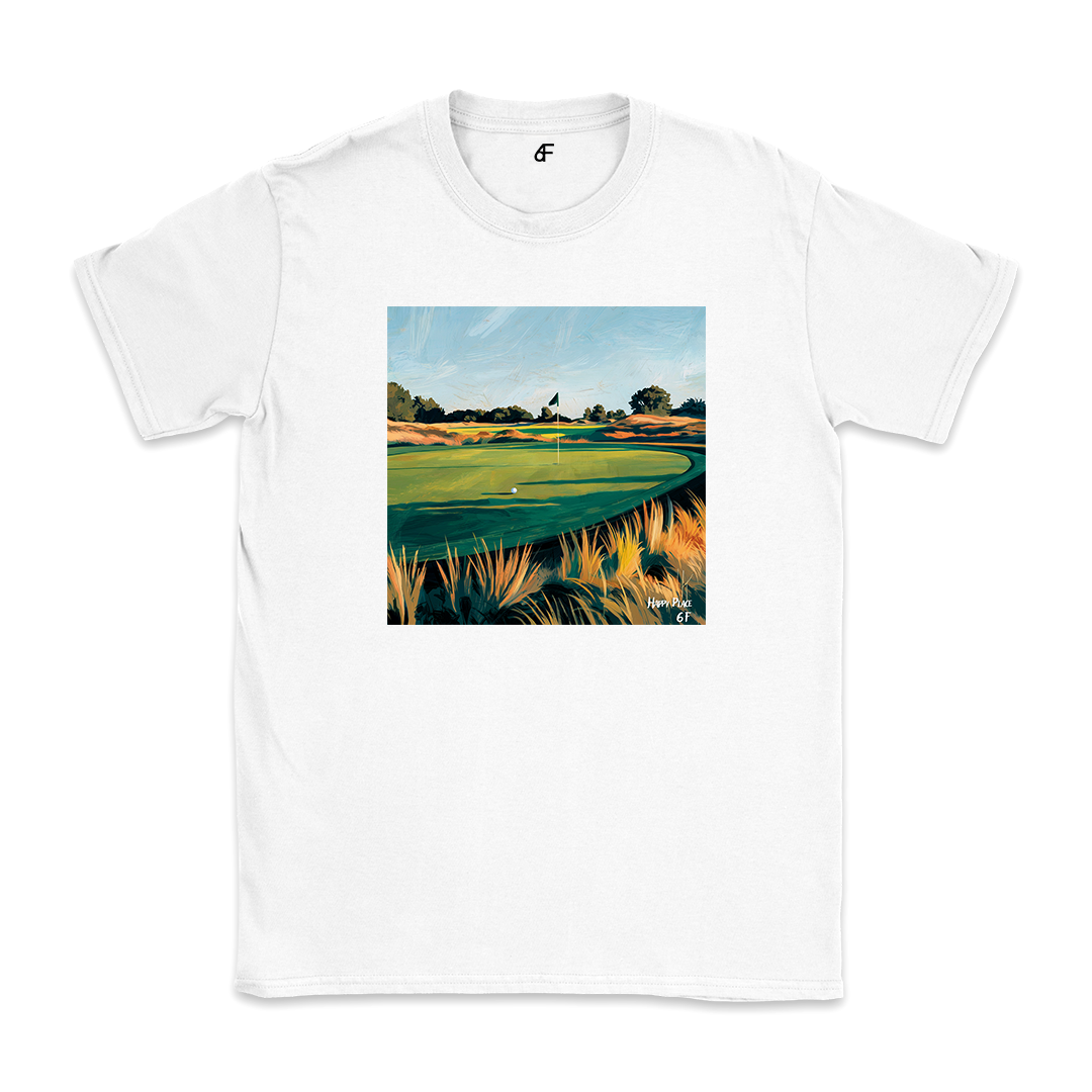 Happy Place Golf Tee