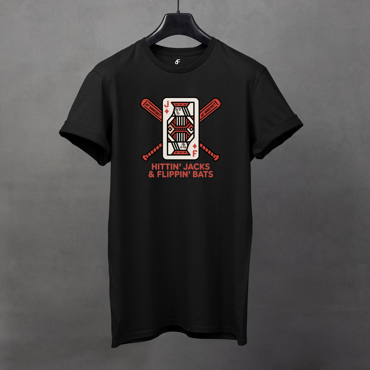 Hittin' Jacks & Flippin' Bats Baseball Tee