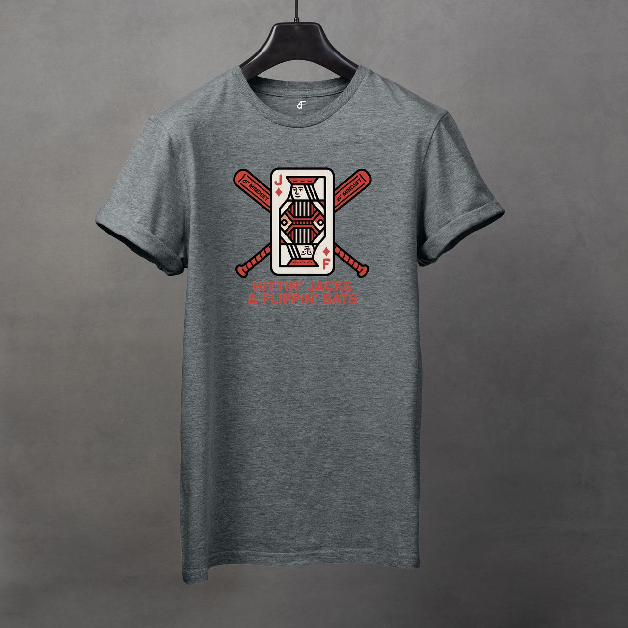 Hittin' Jacks & Flippin' Bats Baseball Tee