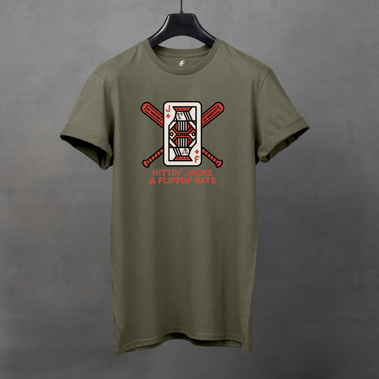 Hittin' Jacks & Flippin' Bats Baseball Tee