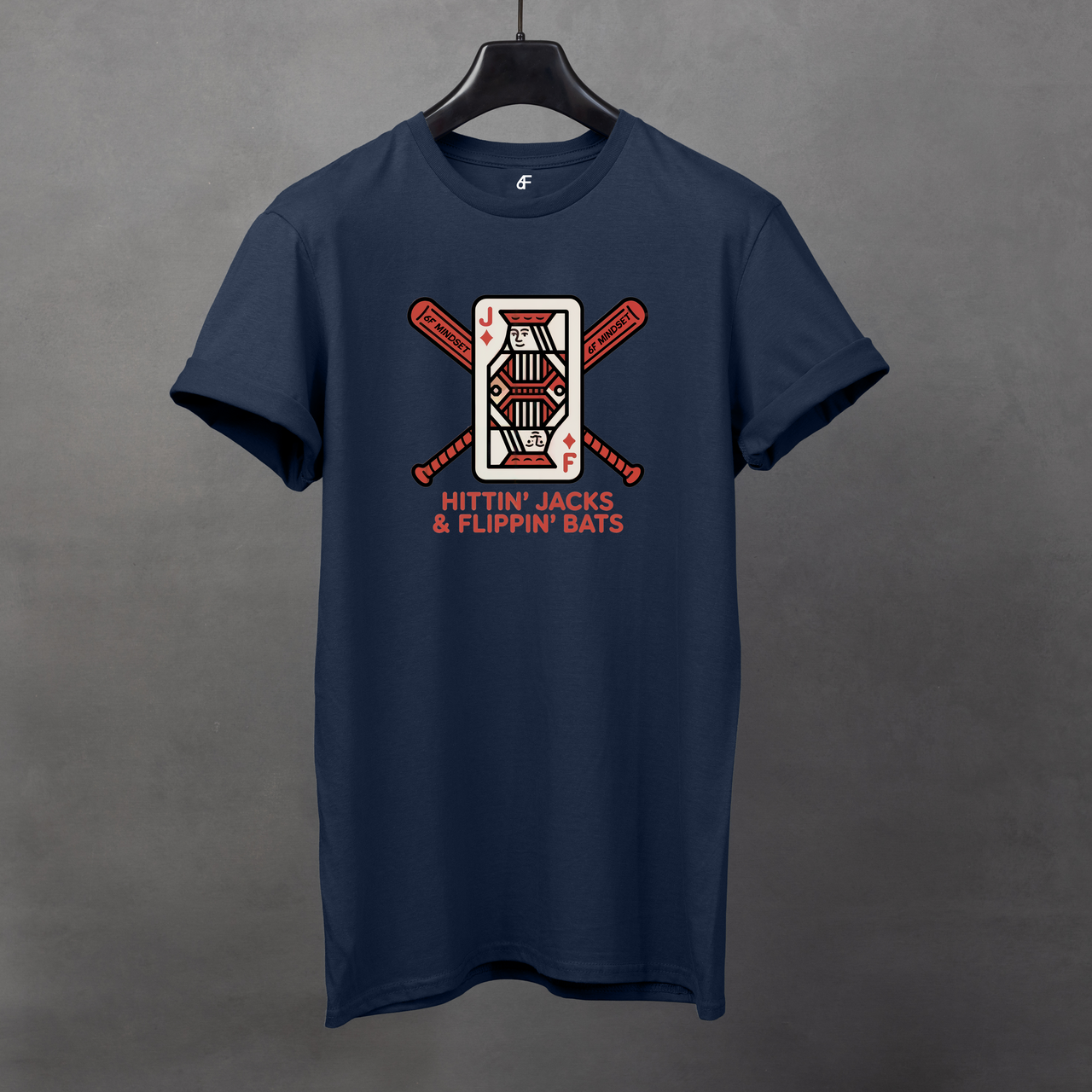 Hittin' Jacks & Flippin' Bats Baseball Tee