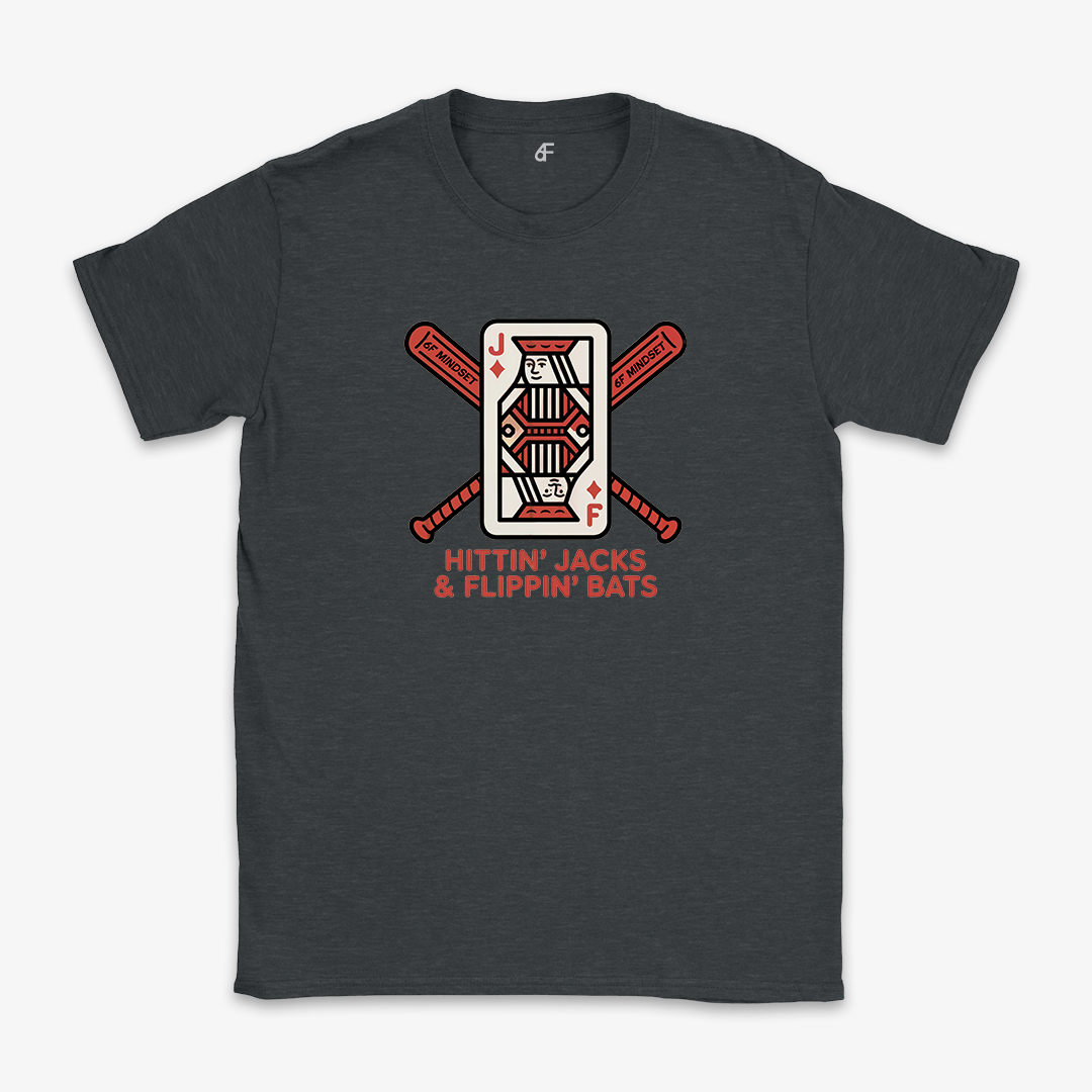 Hittin' Jacks & Flippin' Bats Baseball Tee