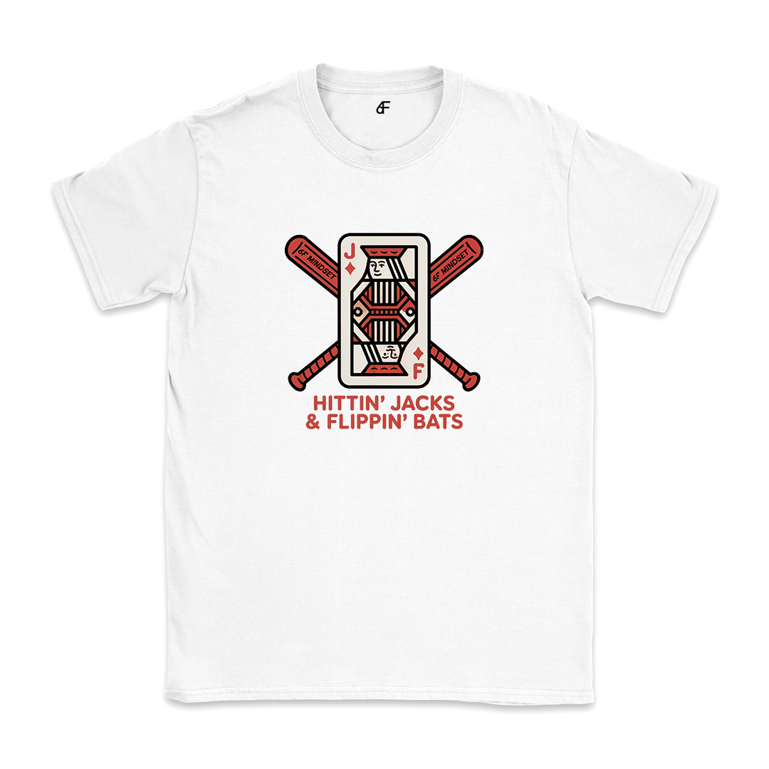 Hittin' Jacks & Flippin' Bats Baseball Tee