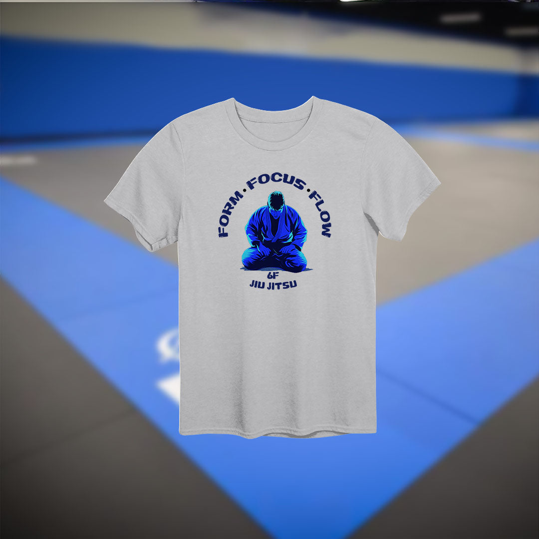 Jiu Jitsu Form, Focus, Flow T-Shirt