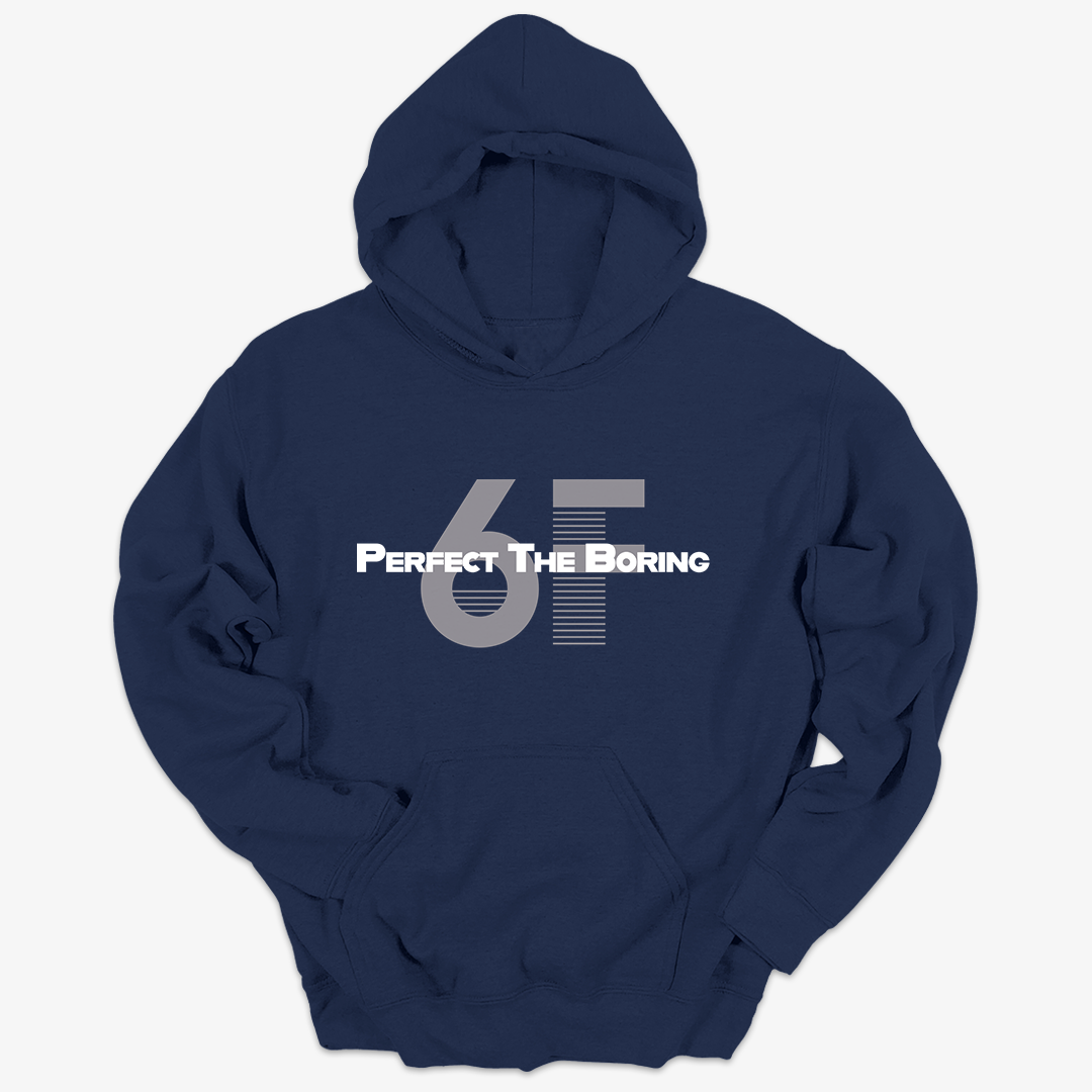 Motivational Athlete hoodie Navy