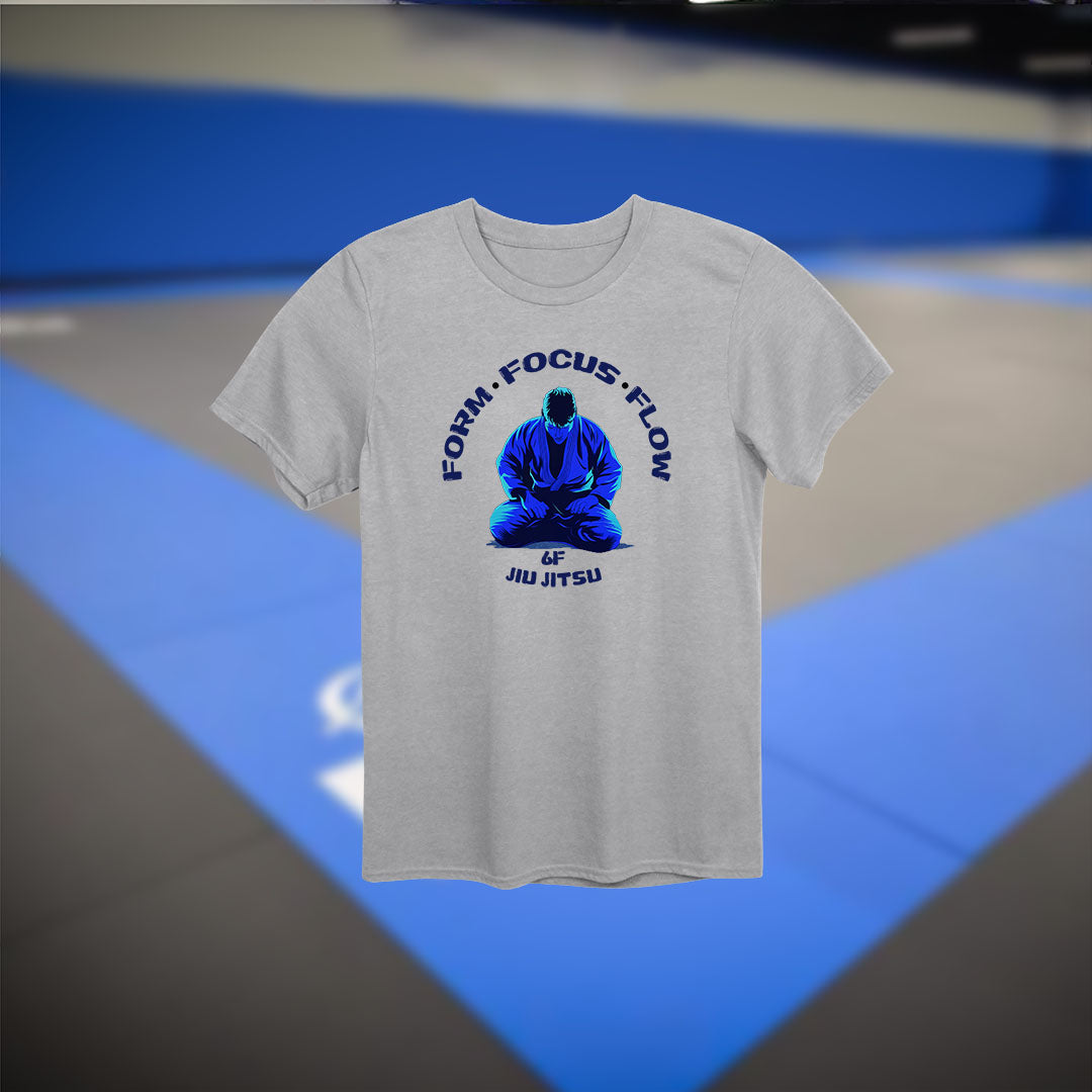 Jiu Jitsu Form, Focus, Flow T-Shirt